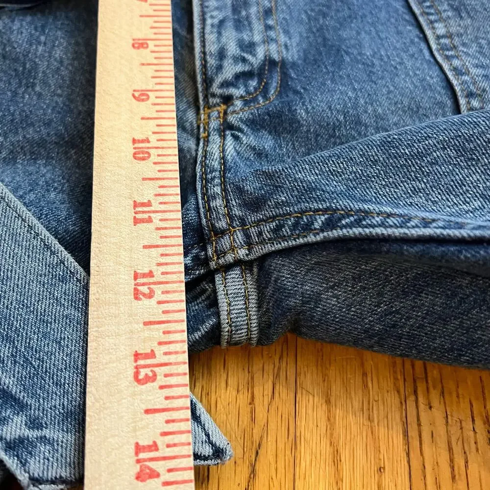 Abercrombie Fitch Jeans Womens 26 /2 Tie Waist Mom High Rise Ankle Crop Belted
